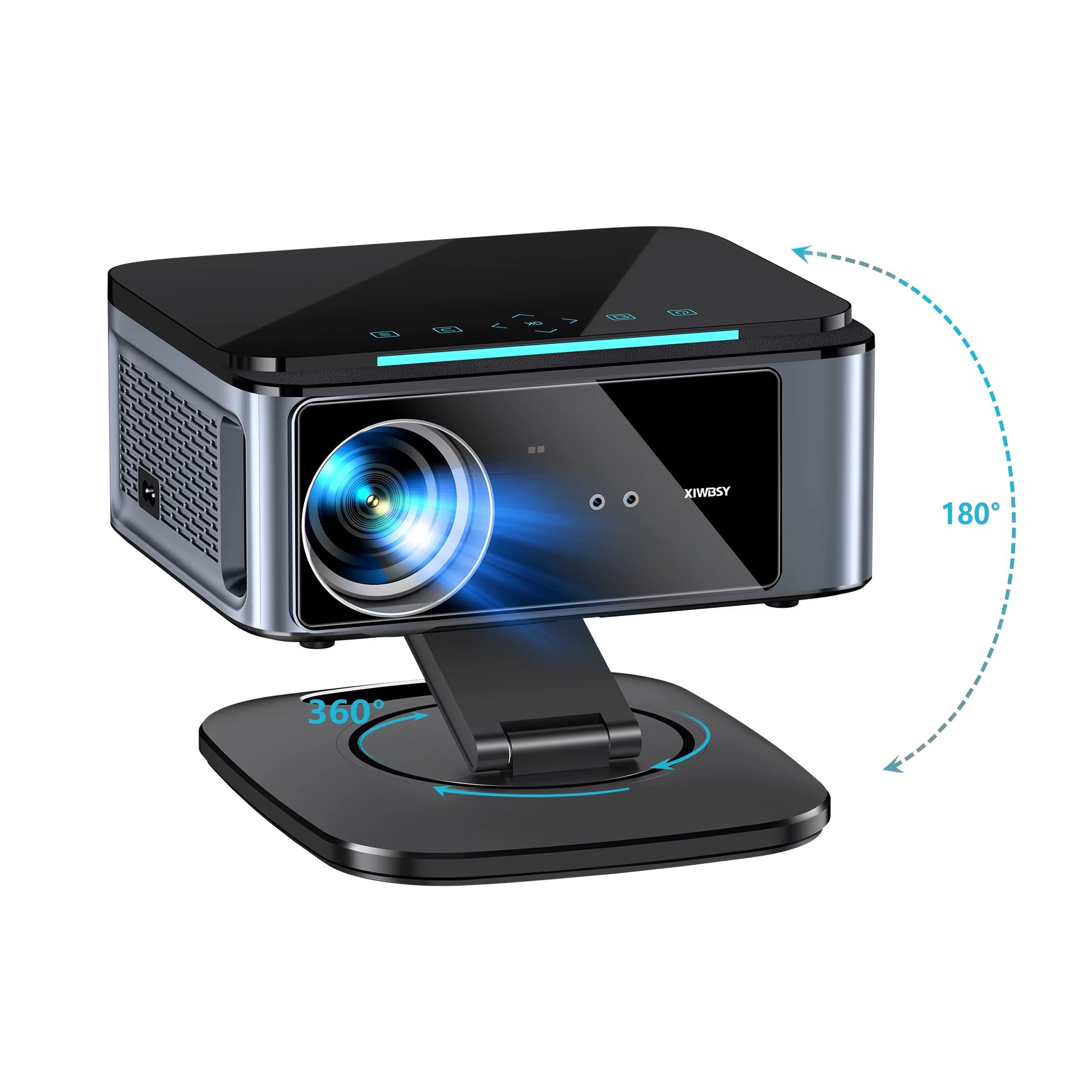 2025 Laser TOF Focus Projector 45000Lumens Moive Daylight Projector Portable 4K Android 12.0 LED Projector WIFI6/20MS