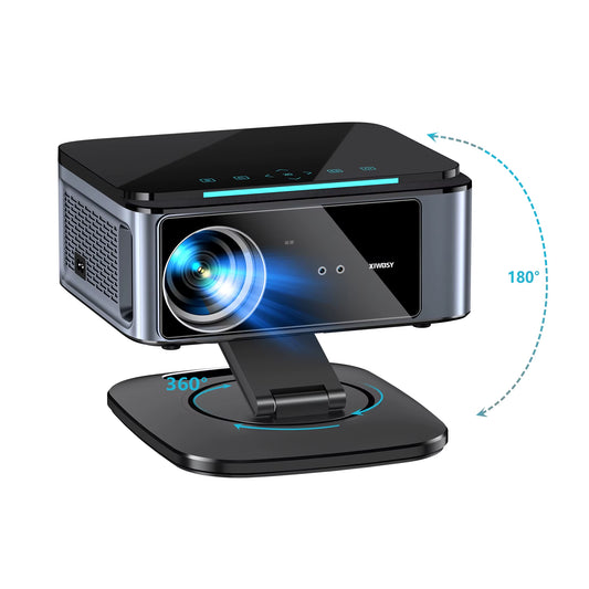 2025 Laser TOF Focus Projector 45000Lumens Moive Daylight Projector Portable 4K Android 12.0 LED Projector WIFI6/20MS