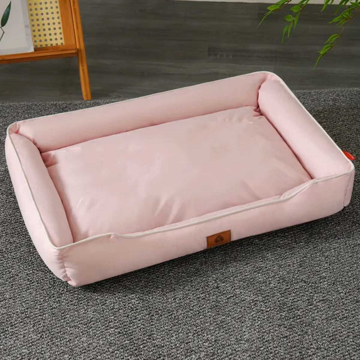 Four Season Square Dog Bed for Large Dog Mattress Bite-Resistant Cat Bed Soft Thickened Dog Bed Waterproof Sofa Pet House
