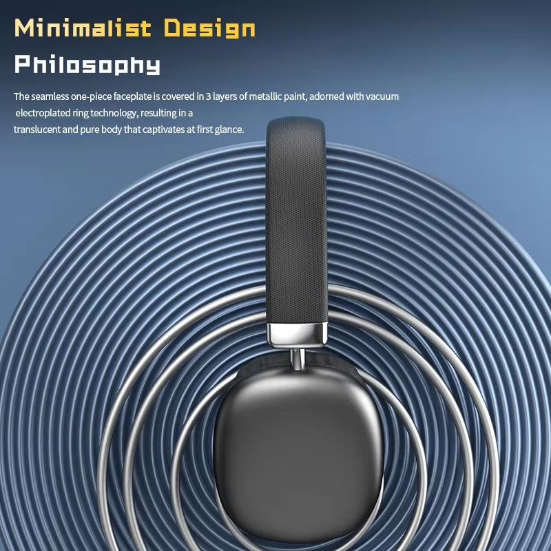 2026 NEW Bluetooth Wireless Headphones Stereo Bass Noise Reduction Mic Earphones for Iphone Laptop PC Sumsamg Phone