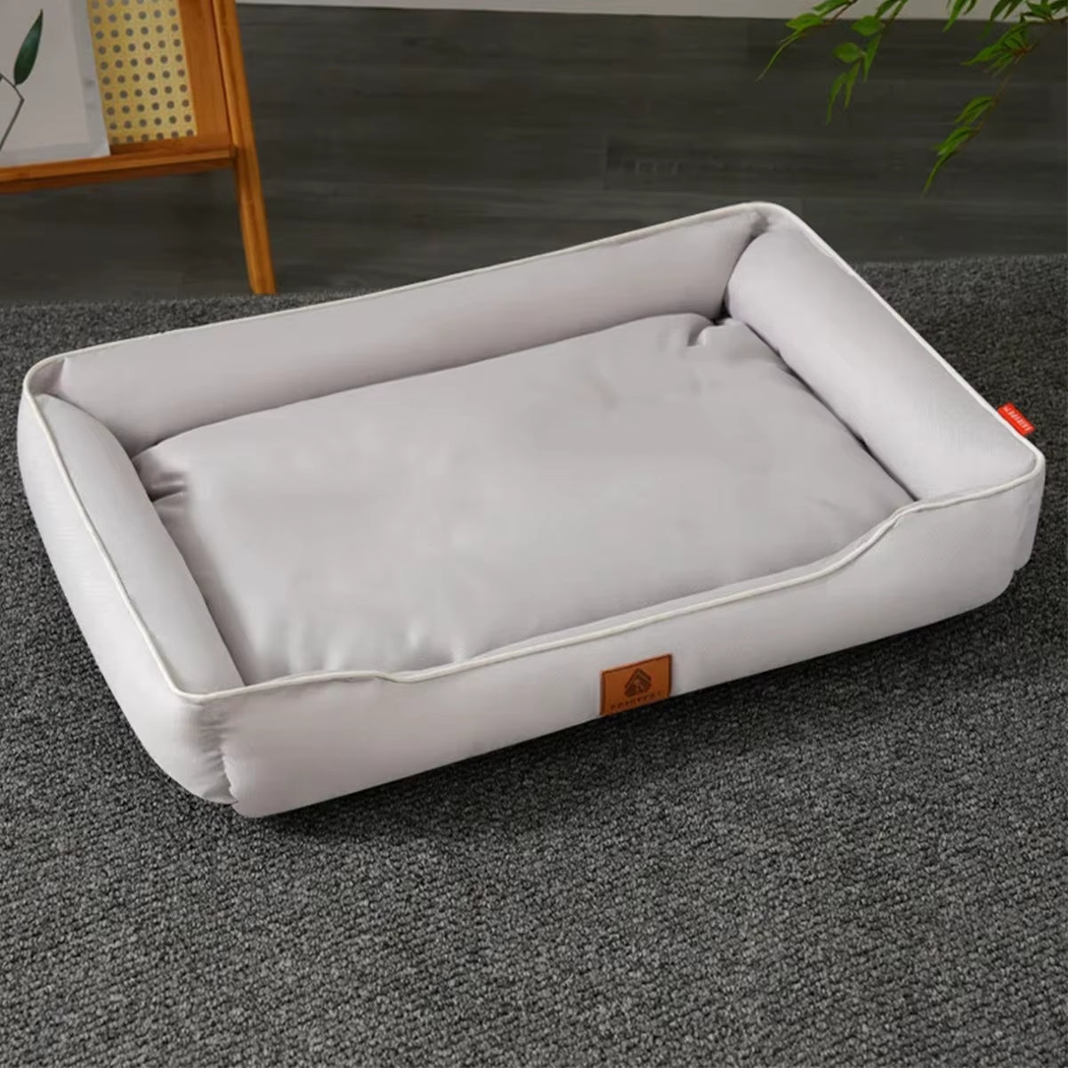 Four Season Square Dog Bed for Large Dog Mattress Bite-Resistant Cat Bed Soft Thickened Dog Bed Waterproof Sofa Pet House